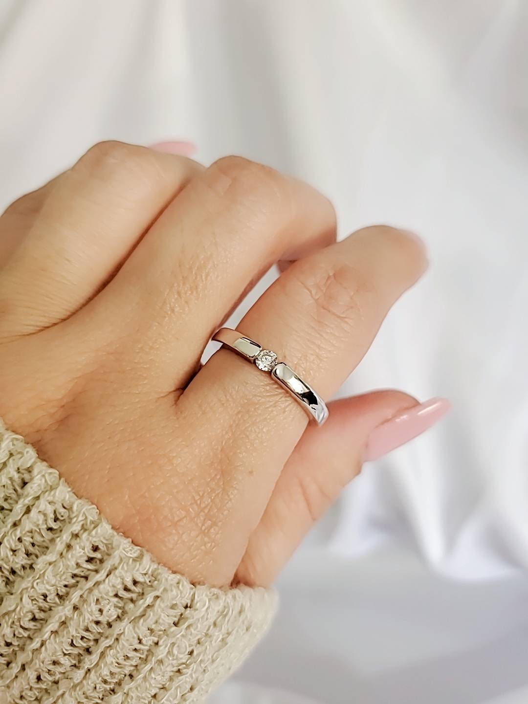 Wedding Ring – 925 Sterling Silver
