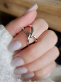 Statement Ring – 925 Sterling Silver with High Polish Finish