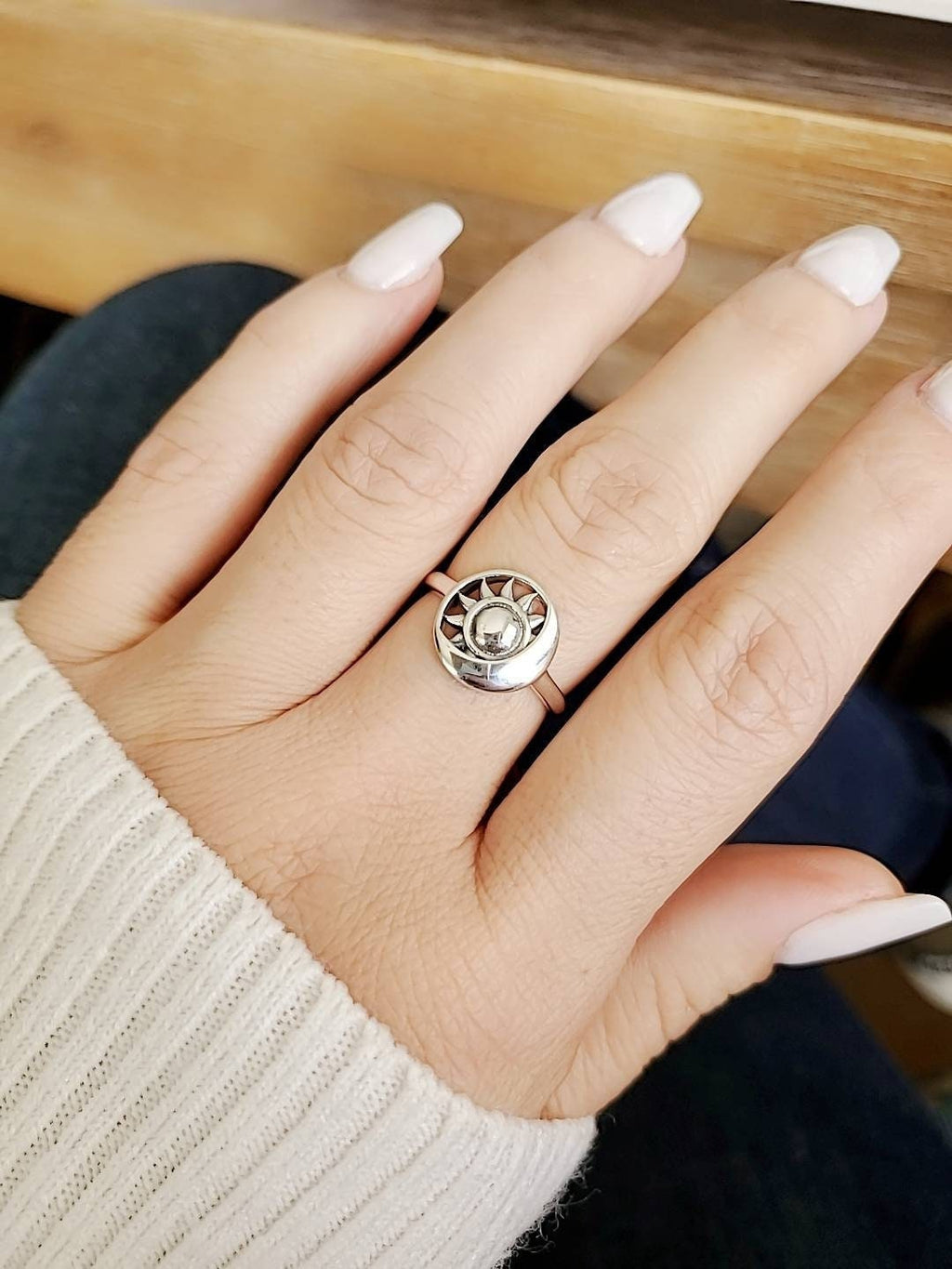 Moon Sun Bohemian Ring