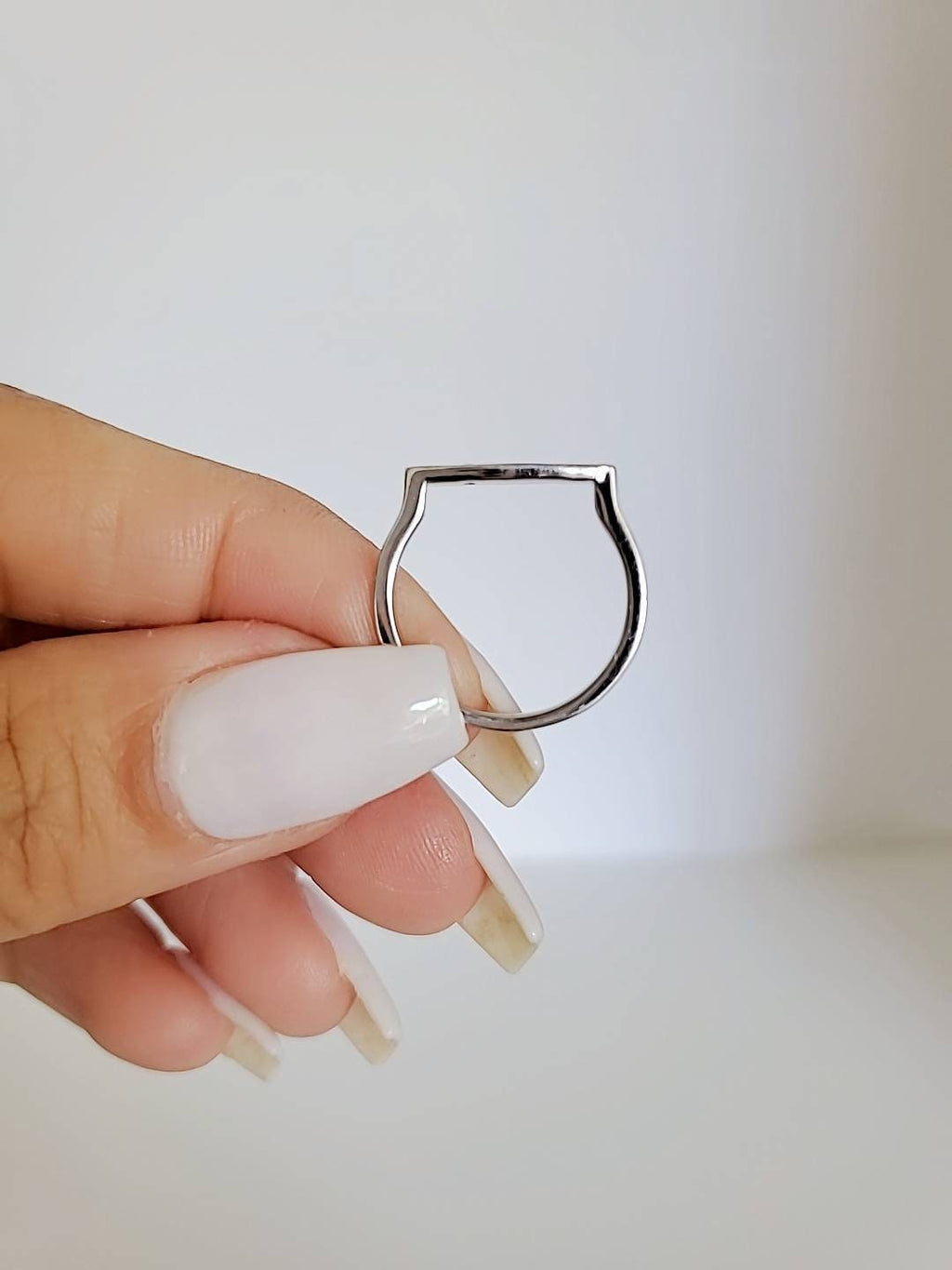Sterling Silver Bar Ring