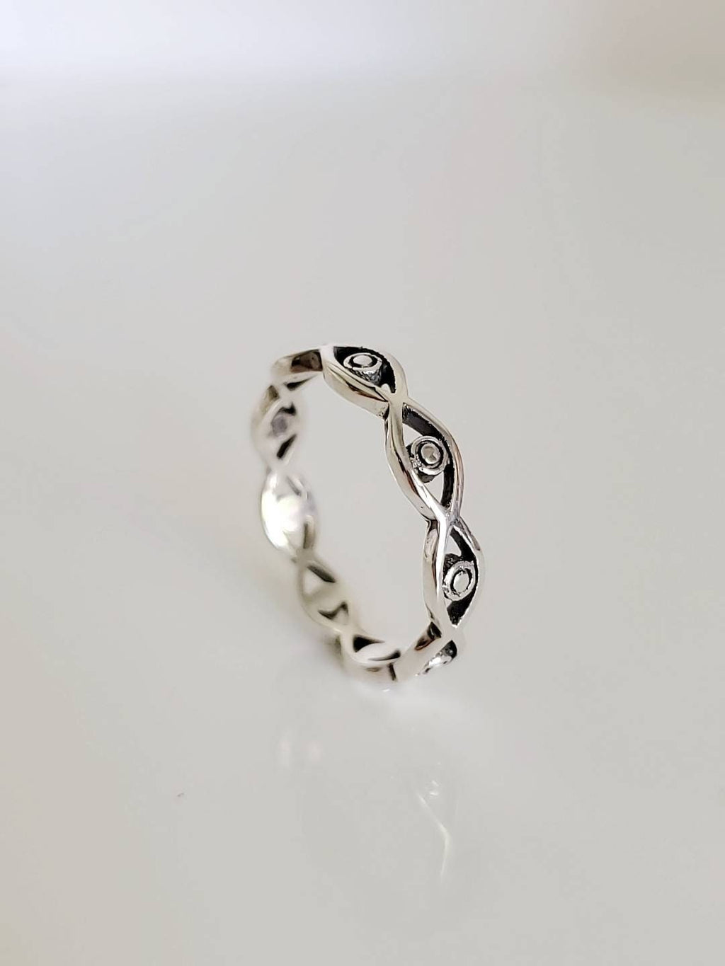 Thumb Evil Eye Ring