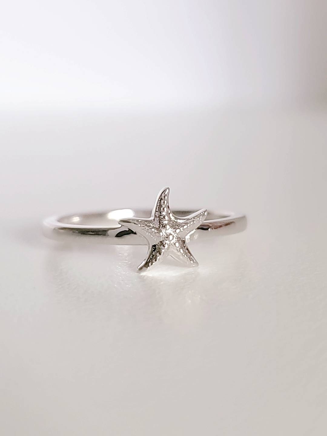 Starfish Ring – 925 Sterling Silver
