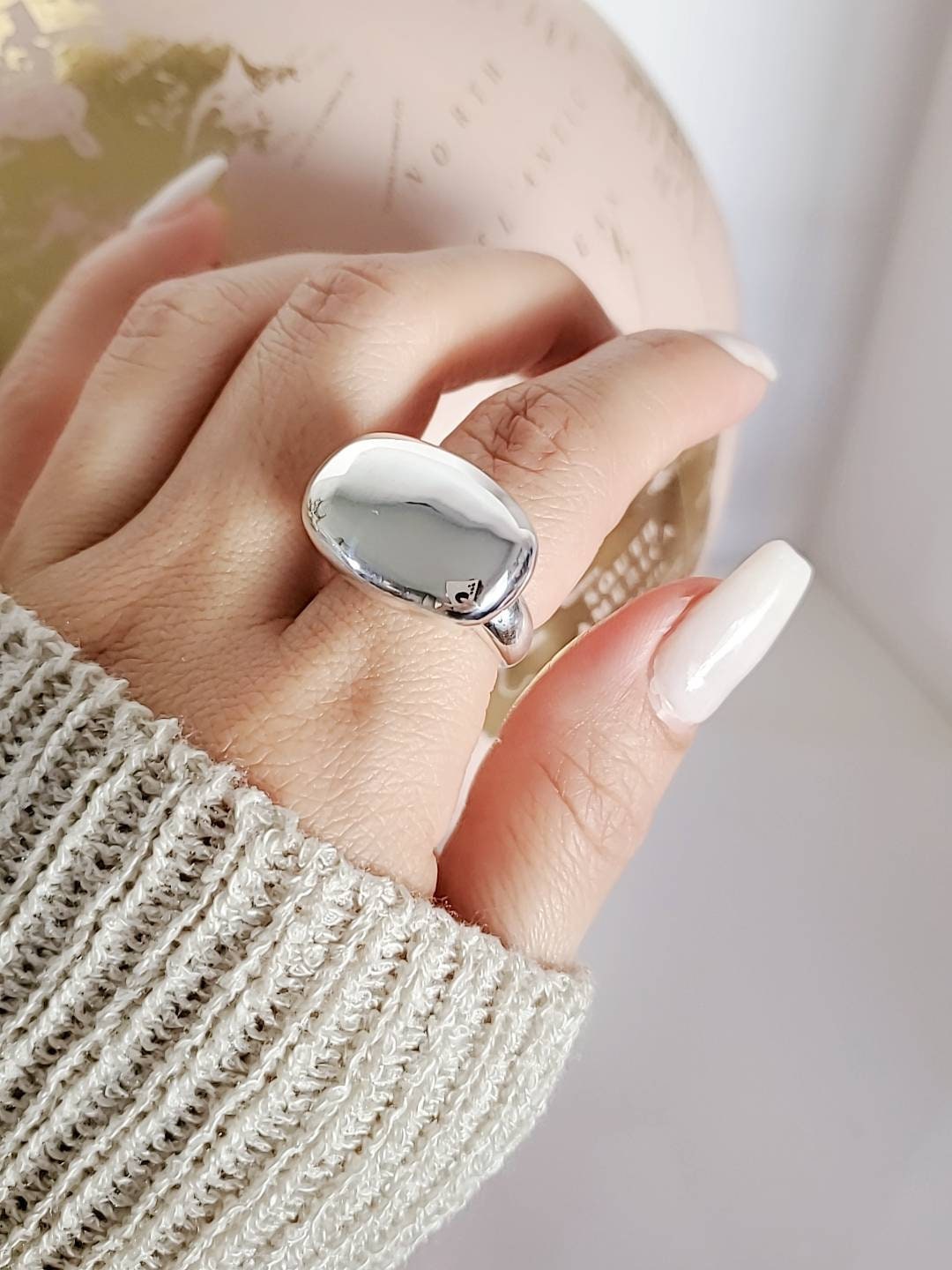 Large Dome Ring