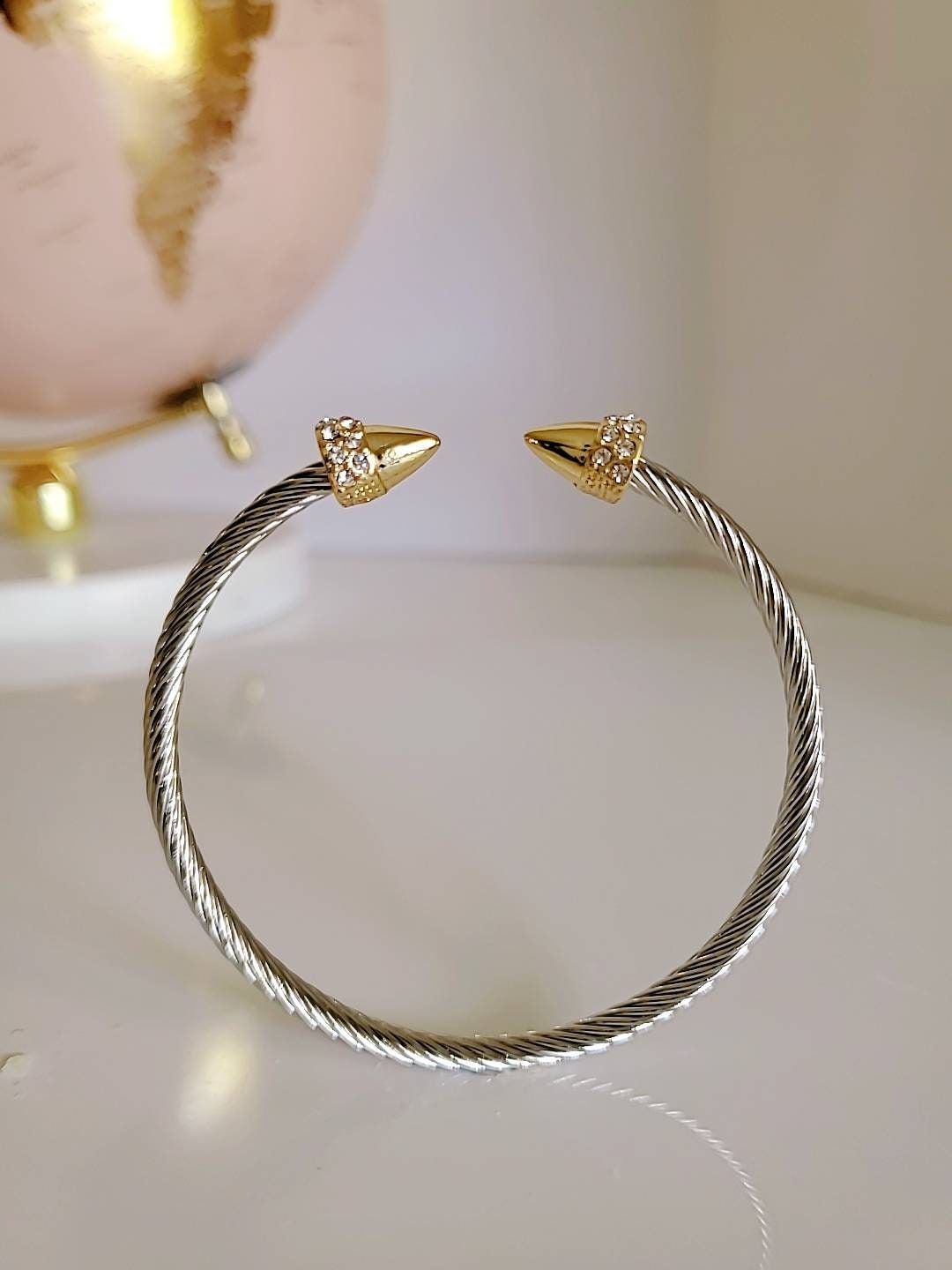 Spear Cuff Bangle Open Cuff Bracelet