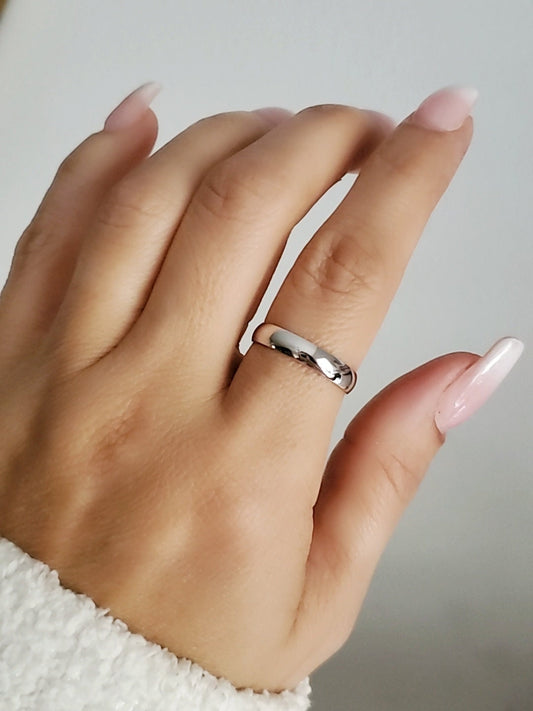 Sterling Silver 4mm Band