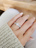 Engagement Ring Round Cut 1.03 ct.