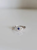Eye Toe Ring – Sterling Silver