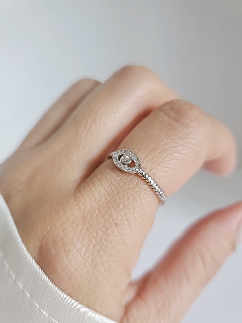 Eye Women's Ring – Sterling Silver