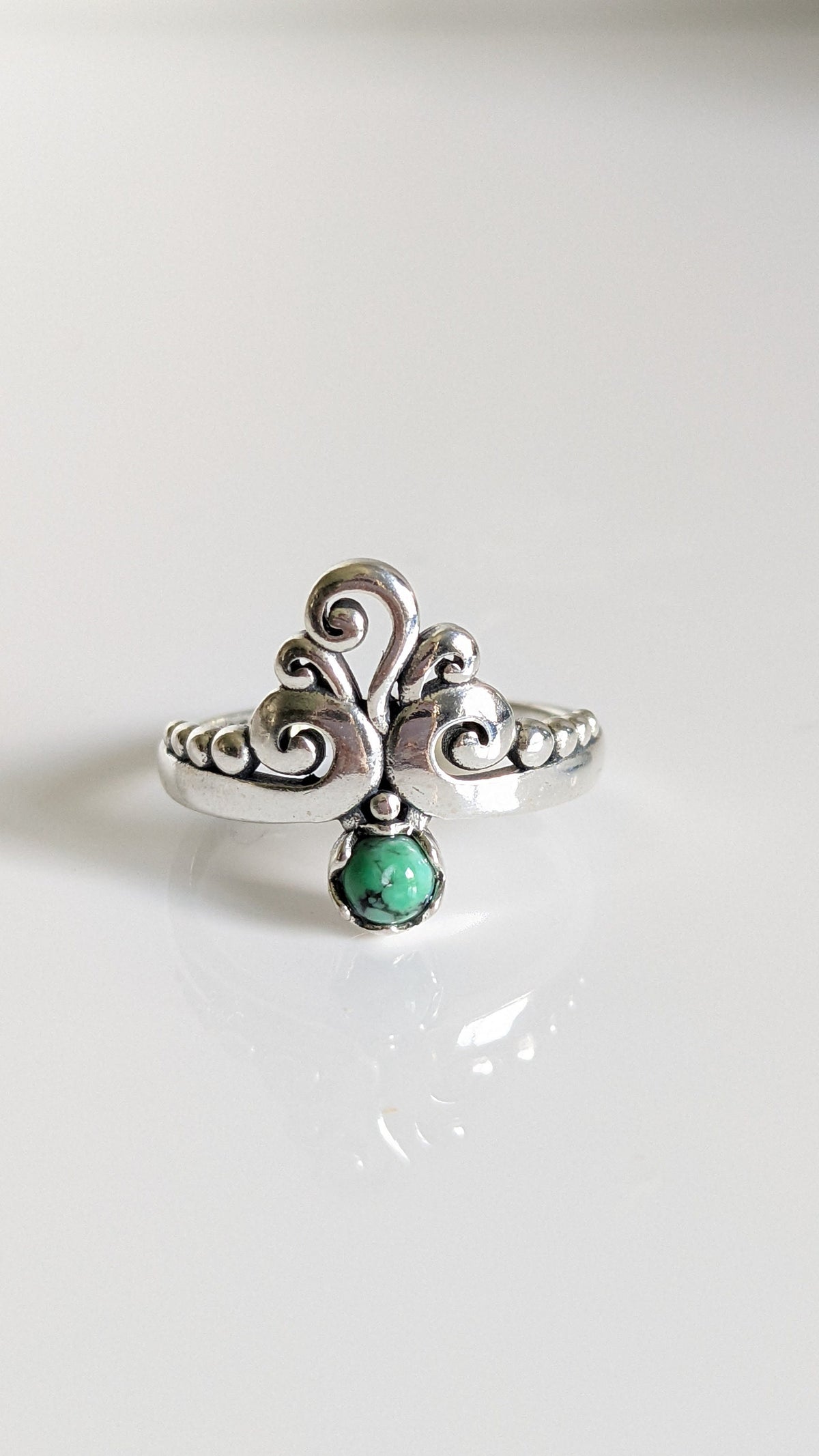 Turquoise Women's Ring – Sterling Silver