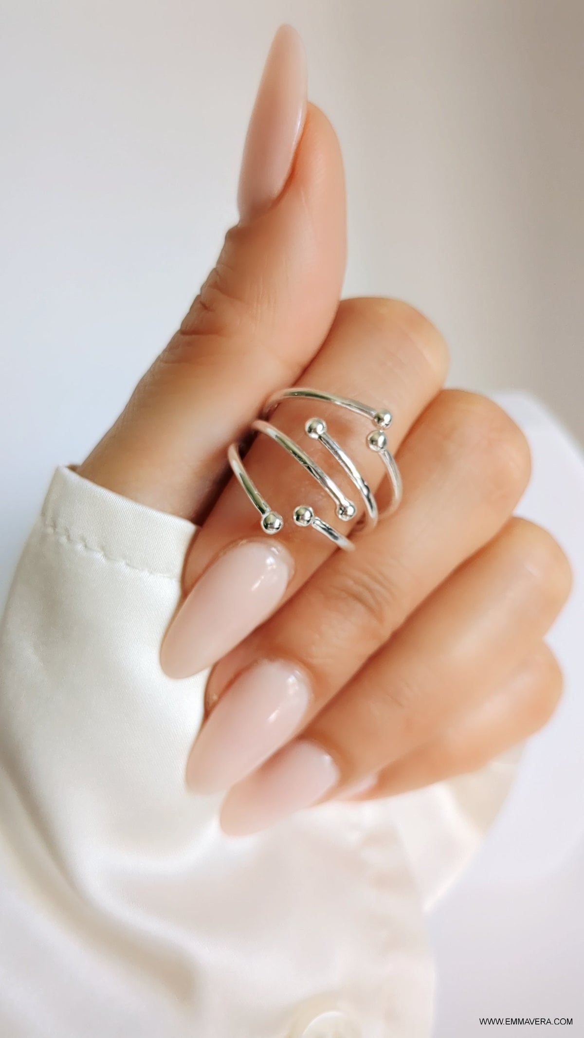 Women's Statement Ring – Sterling Silver