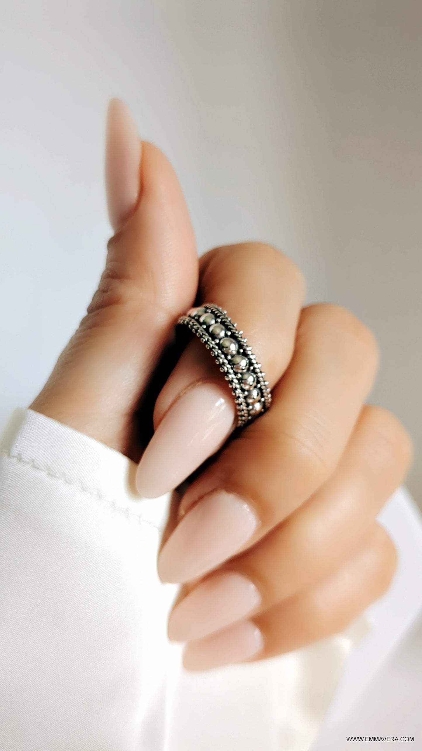 Bali Ring Bohemian Beaded Boho Chic Ring