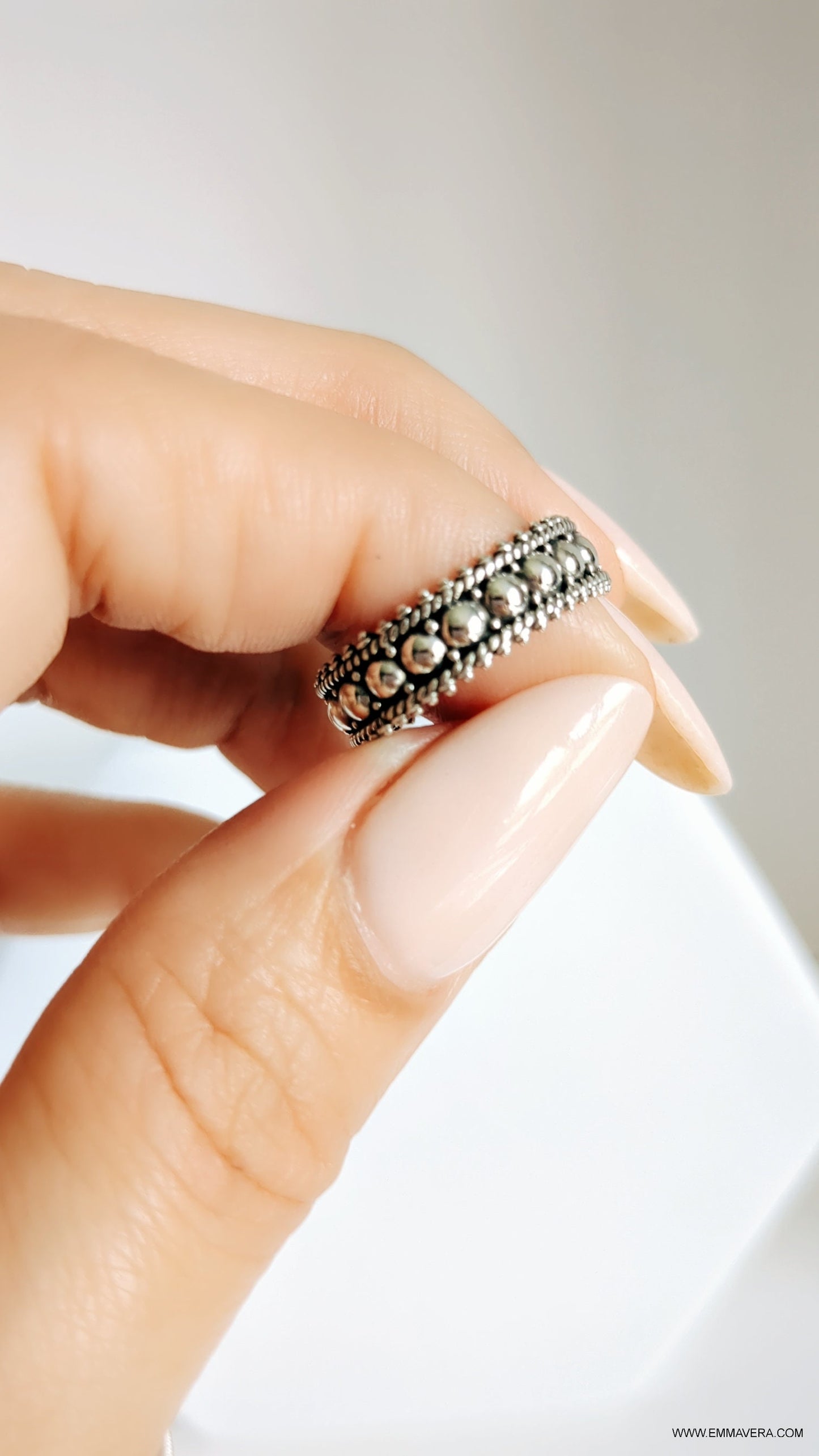 Bali Ring Bohemian Beaded Boho Chic Ring