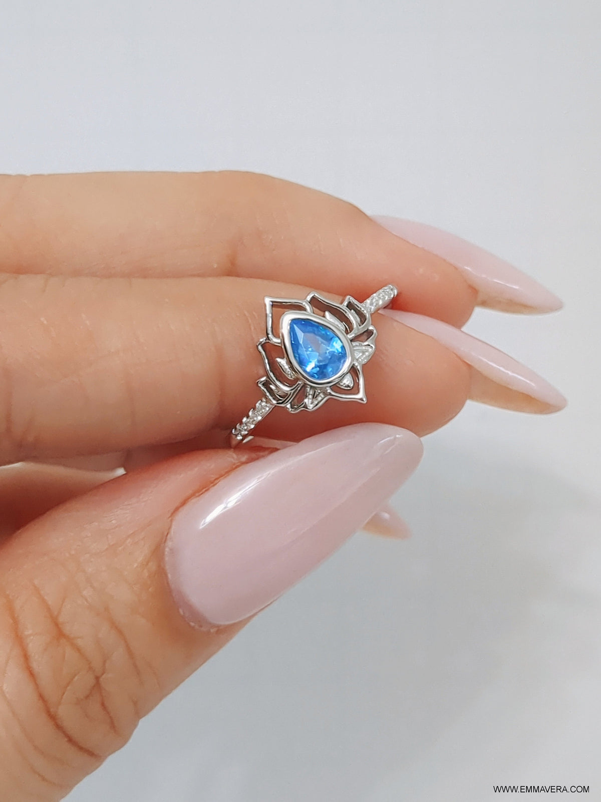 Lotus Ring – 925 Sterling Silver