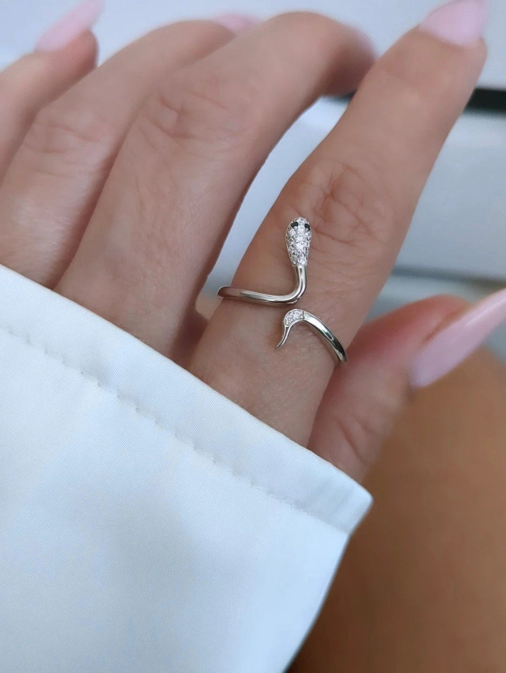 Snake Ring – 925 Sterling Silver