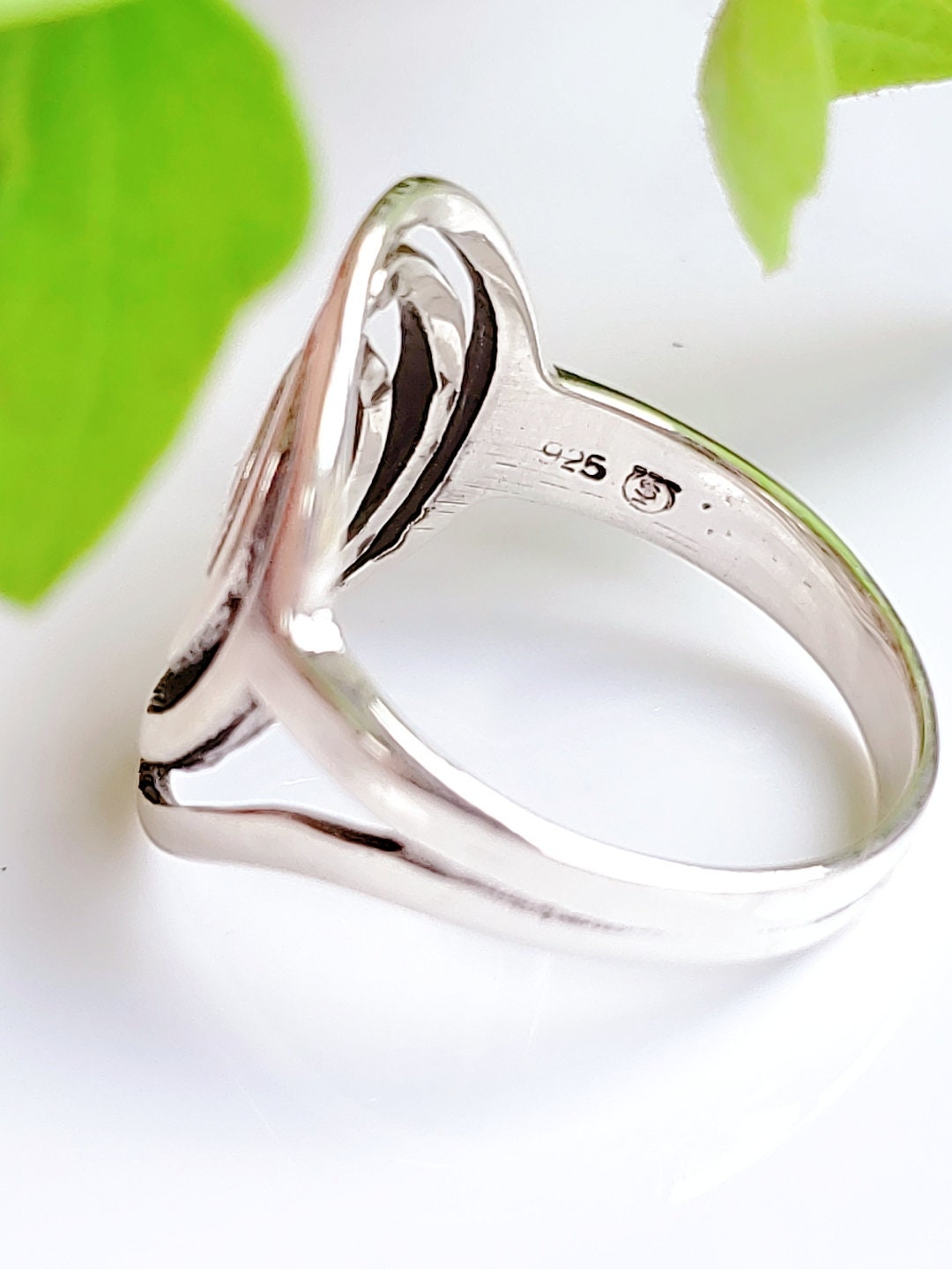 Spiral Statement Ring – 925 Sterling Silver