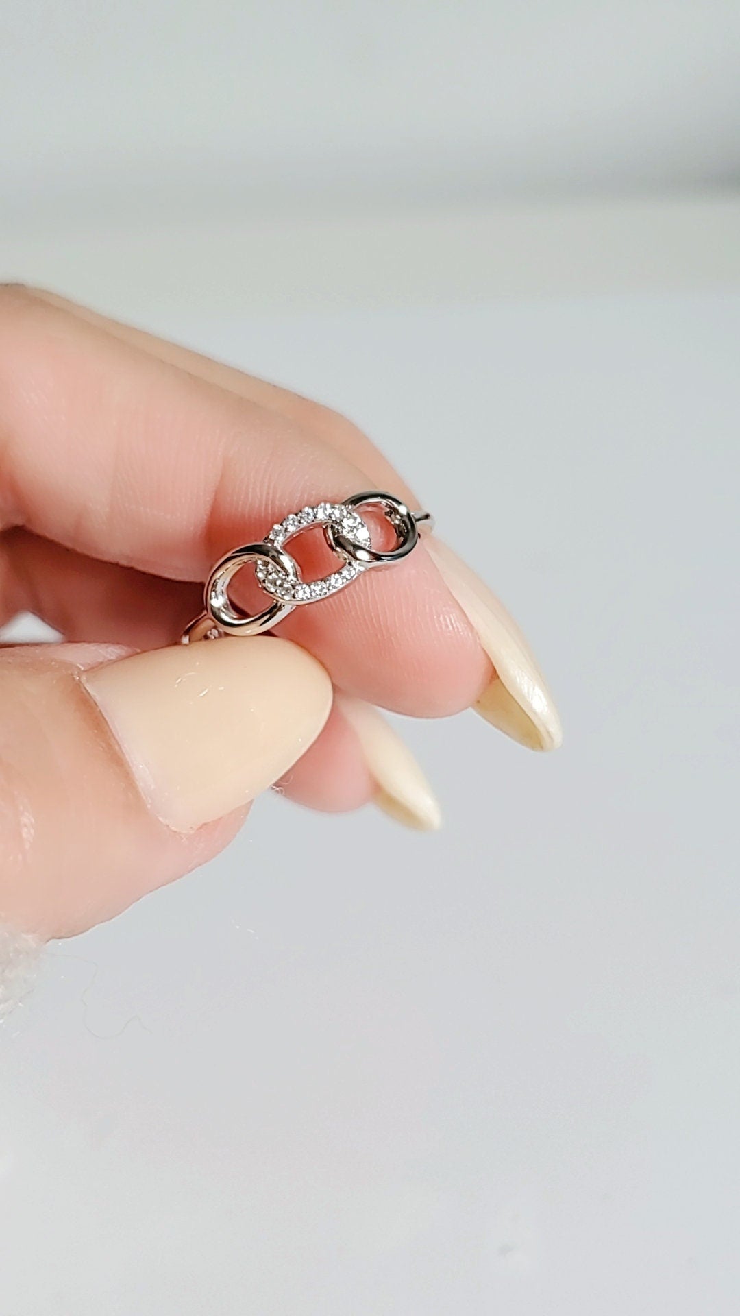 Chain Statement Chain Thumb Ring