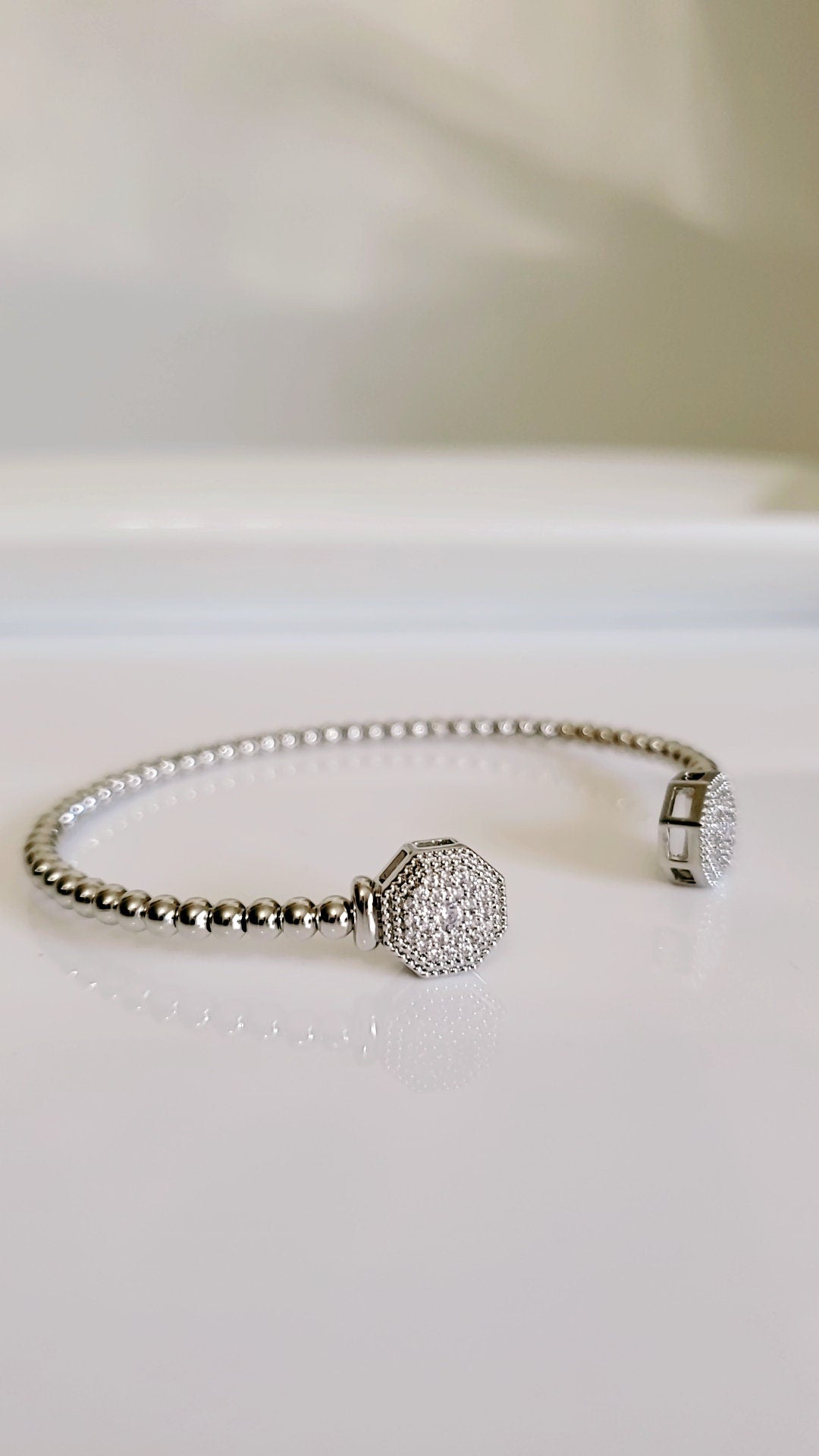 Dainty Silver Bracelet Minimalist Bracelet