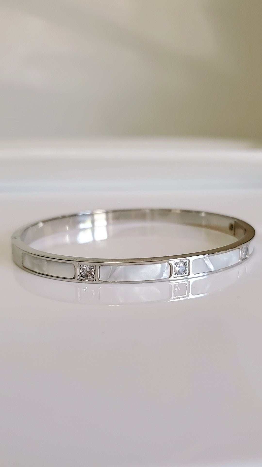 Silver Women's Bangle