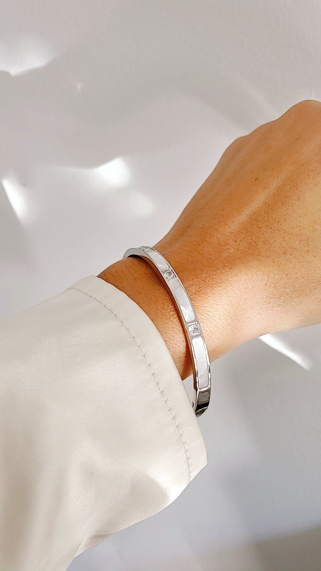 Silver Women's Bangle