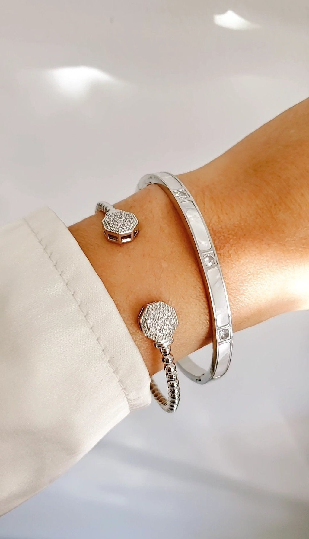 Silver Women's Bangle