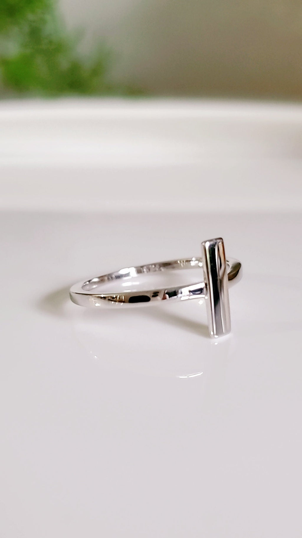 Bar Ring – Sterling Silver