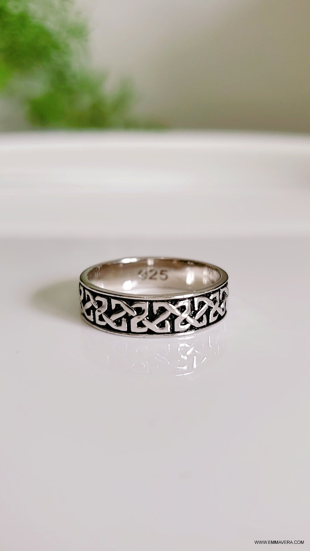 Celtic Eternity Thumb Ring