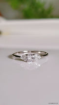 Dainty Women's Ring – Sterling Silver
