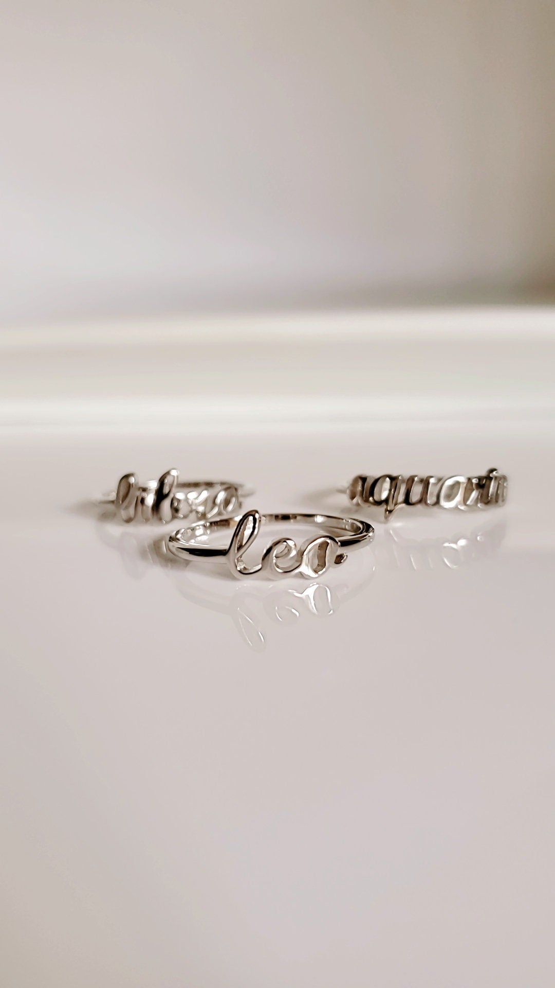 Zodiac Ring – 925 Sterling Silver