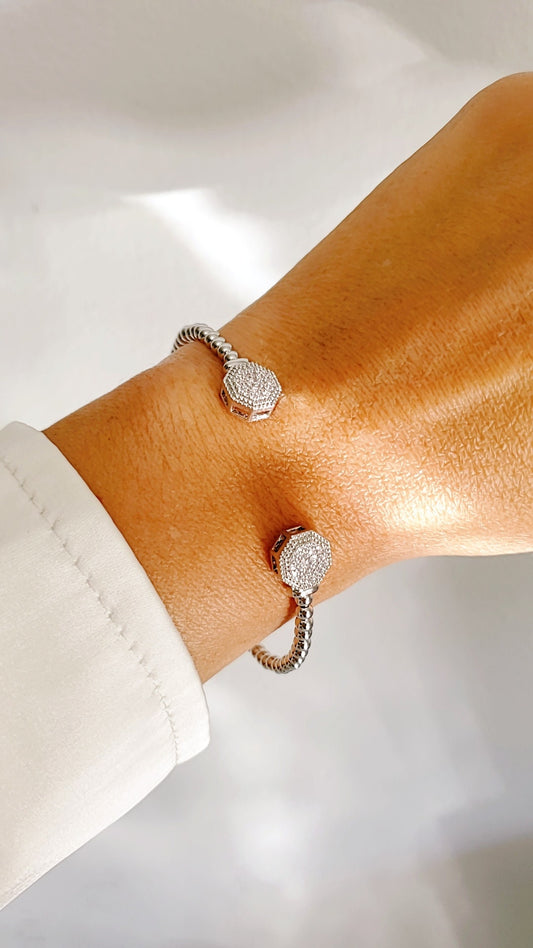 Dainty Silver Bracelet Minimalist Bracelet