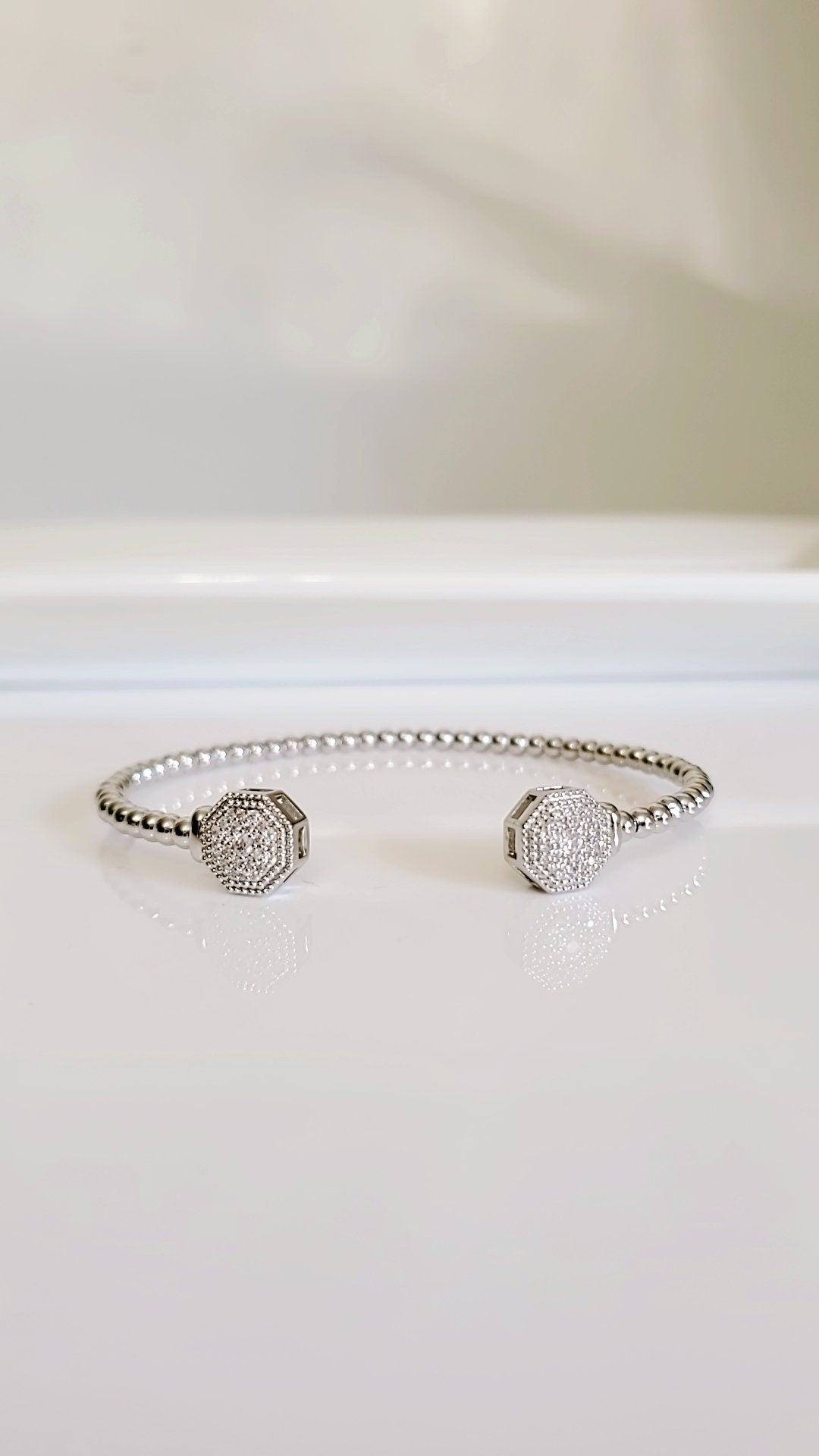 Dainty Silver Bracelet Minimalist Bracelet