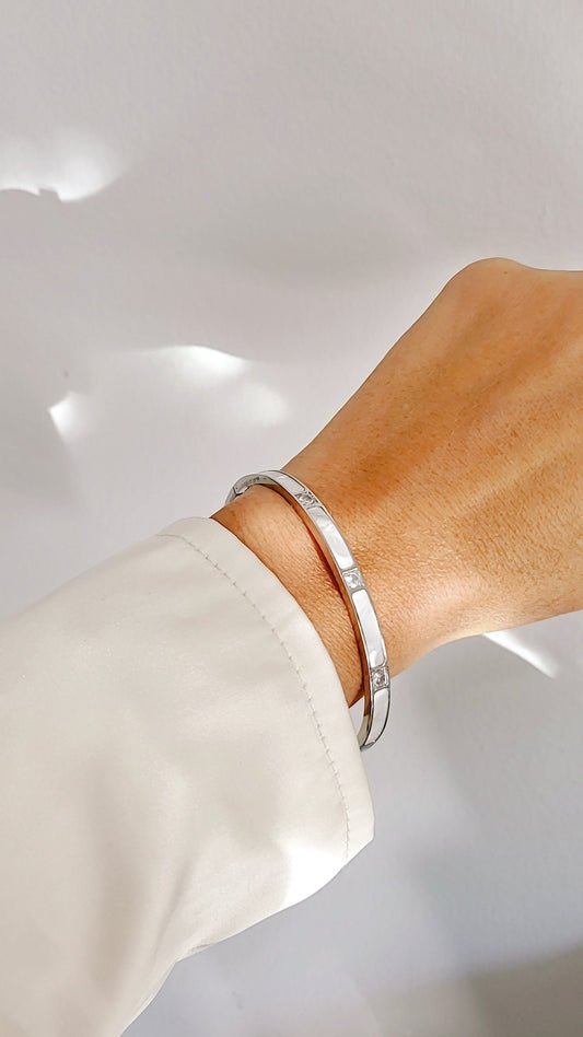 Silver Women's Bangle