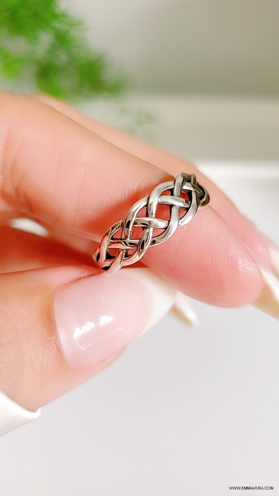 Braided Women's Ring