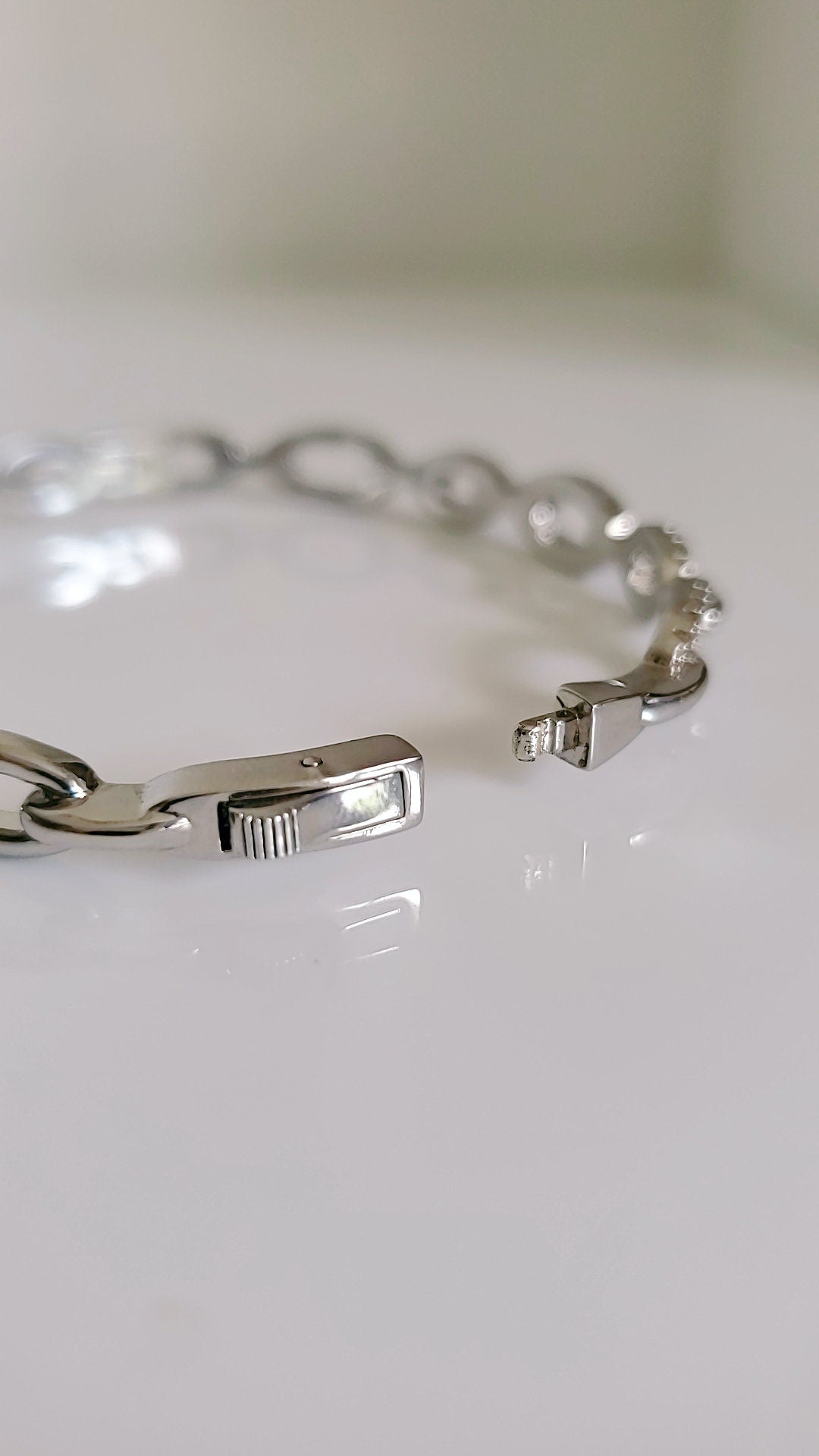 Silver Bangle Bracelet