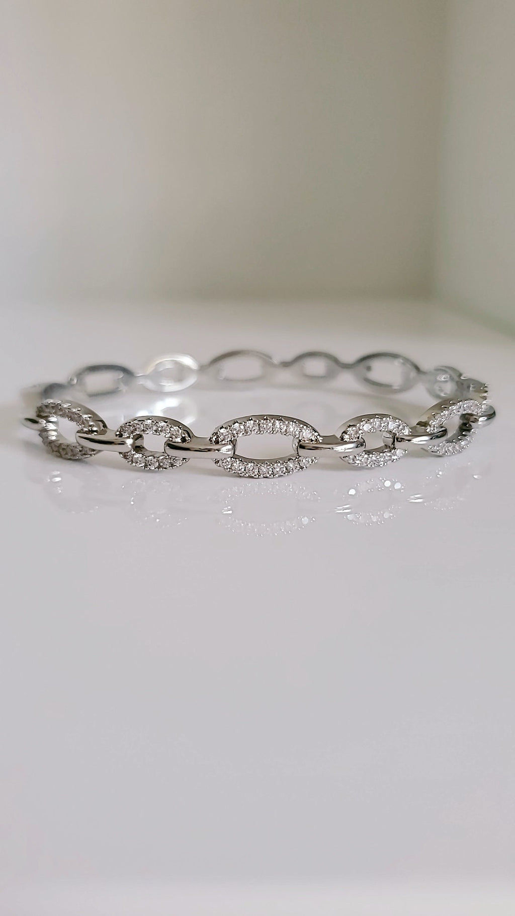 Silver Bangle Bracelet