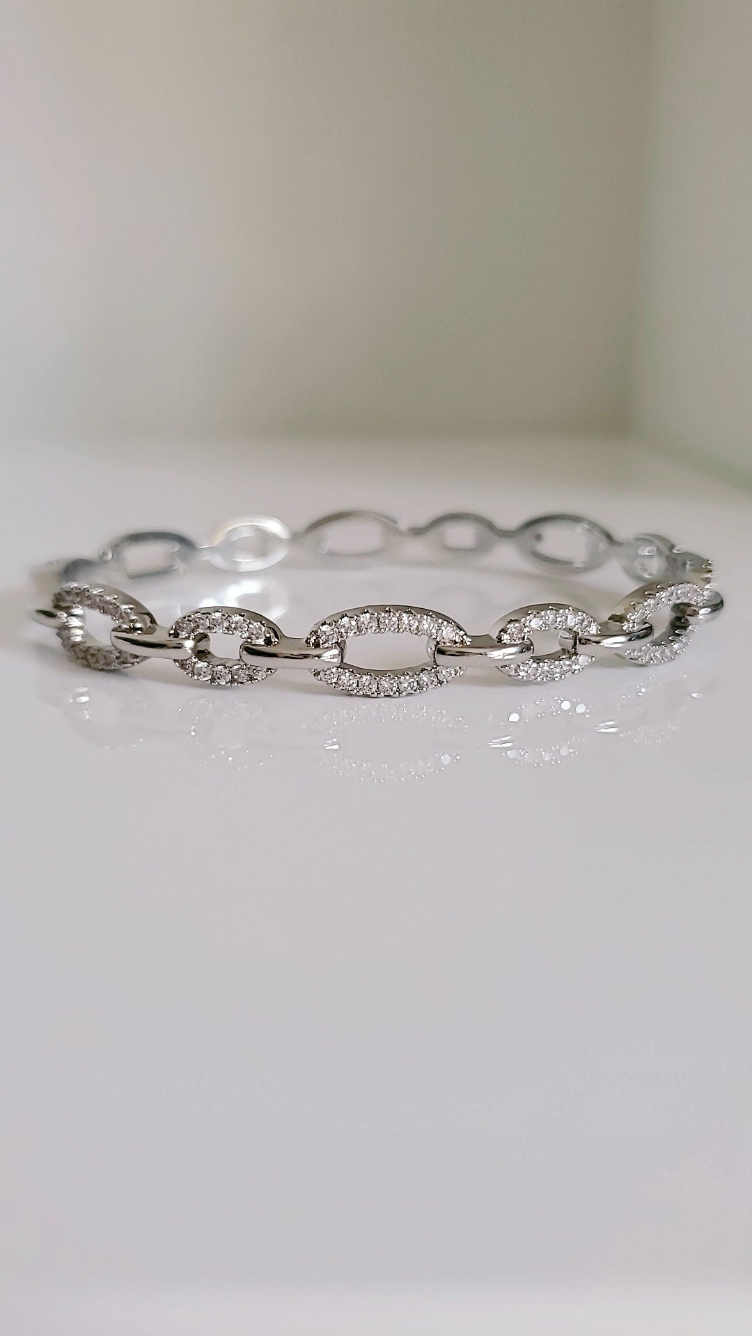 Silver Bangle Bracelet