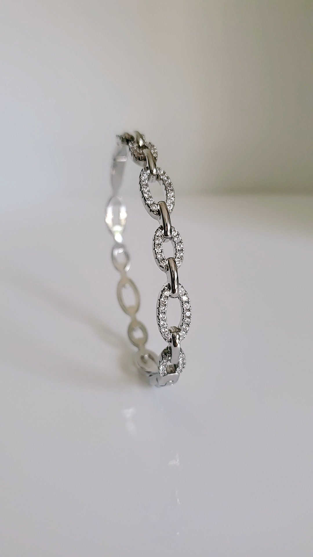 Silver Bangle Bracelet