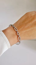 Silver Bangle Bracelet