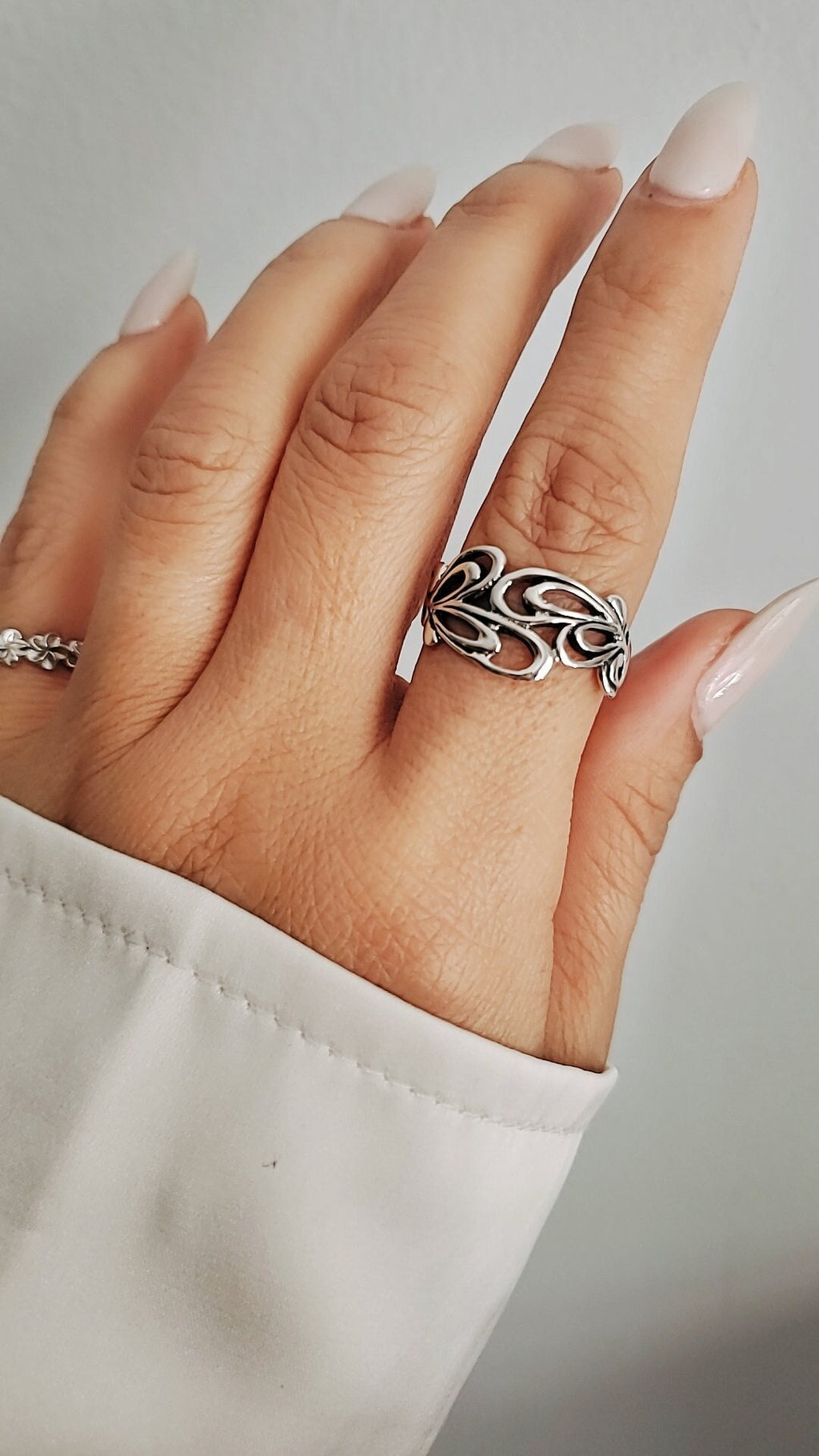 10mm Oxidized Statement Band – 925 Sterling Silver