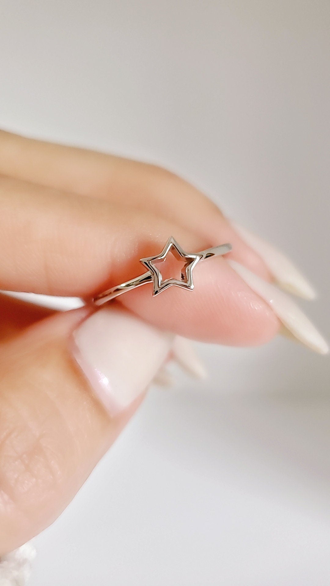 Shooting Star Women's Ring – 925 Sterling Silver
