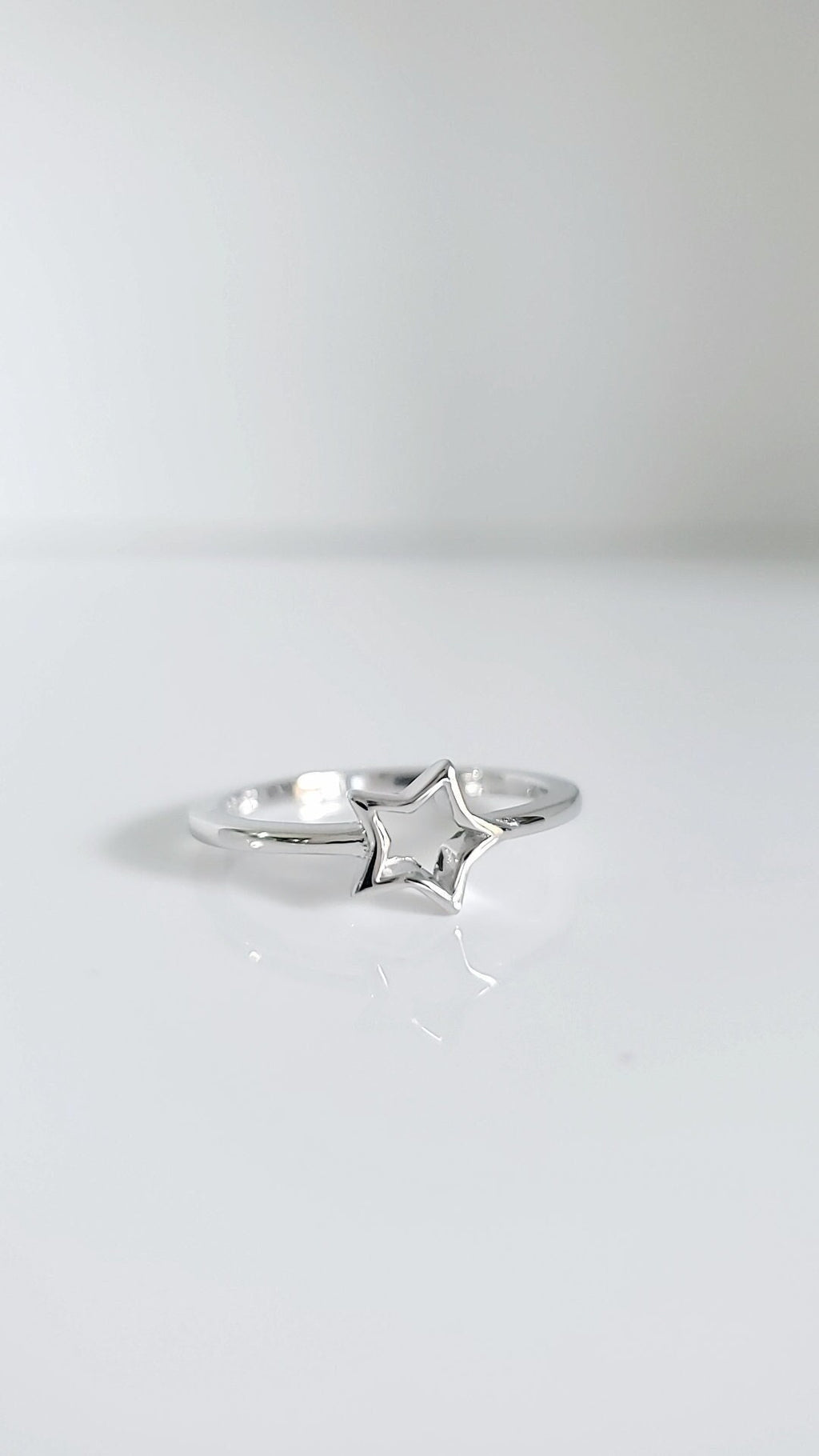 Shooting Star Women's Ring – 925 Sterling Silver