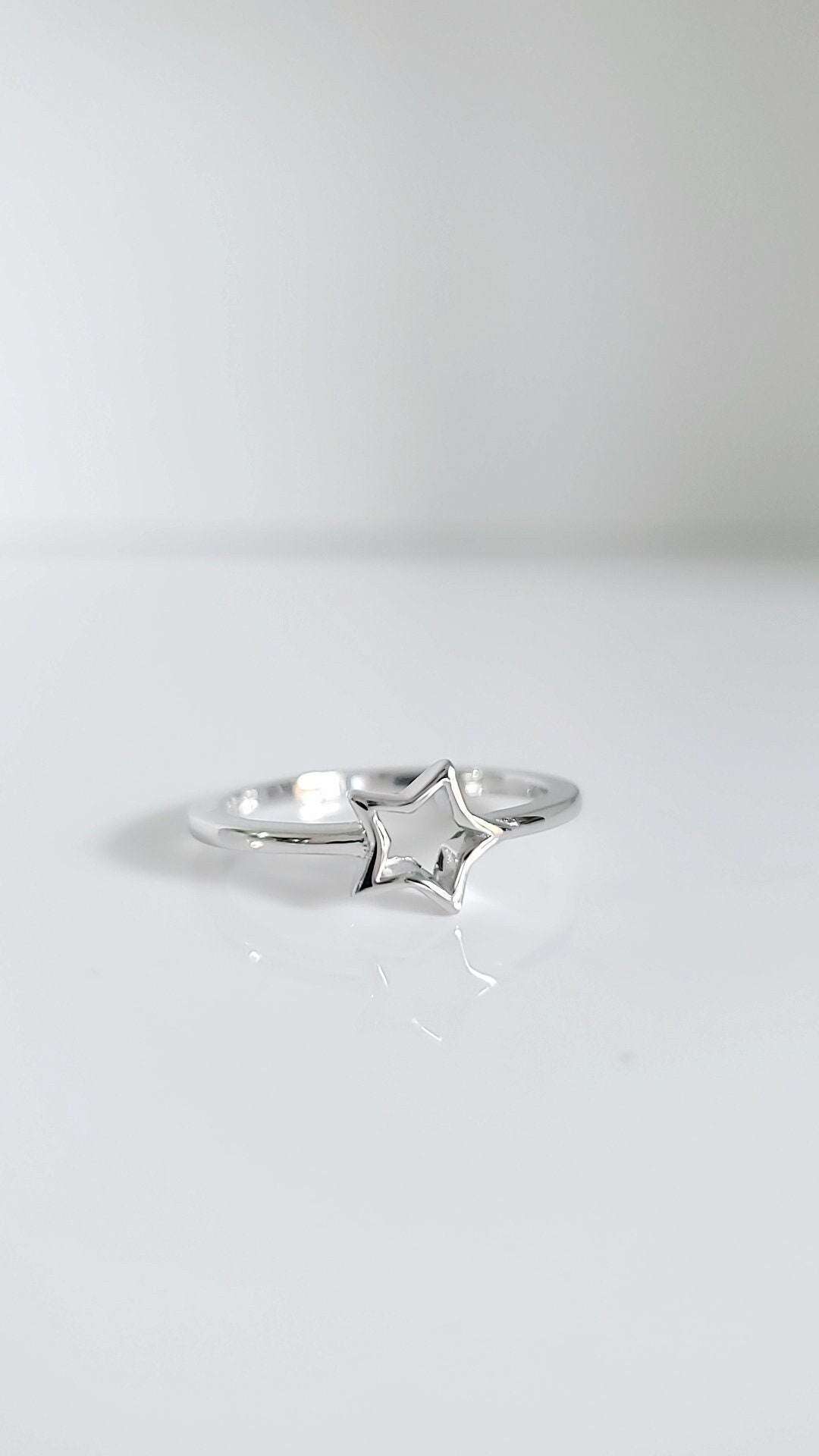 Shooting Star Women's Ring – 925 Sterling Silver