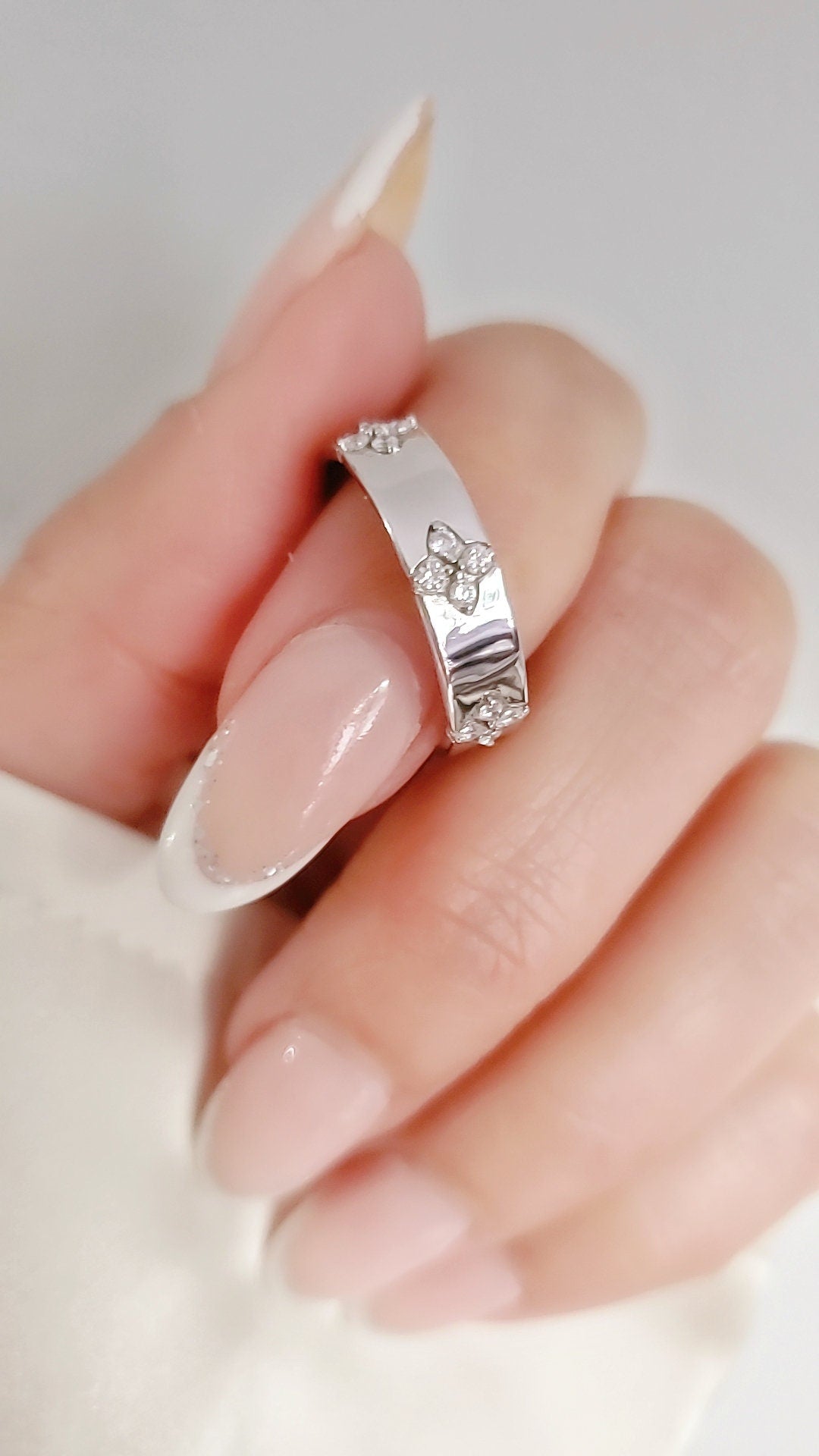 Flower Ring – 925 Sterling Silver