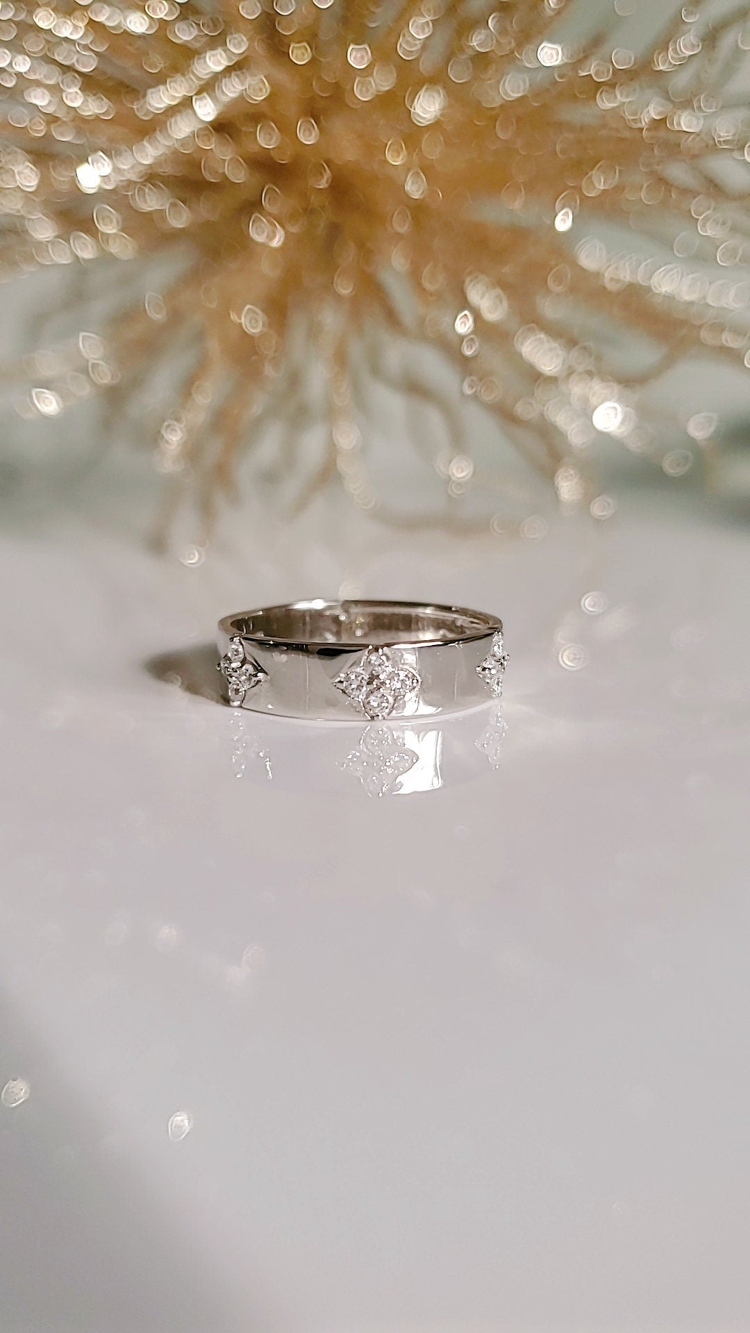 Flower Ring – 925 Sterling Silver