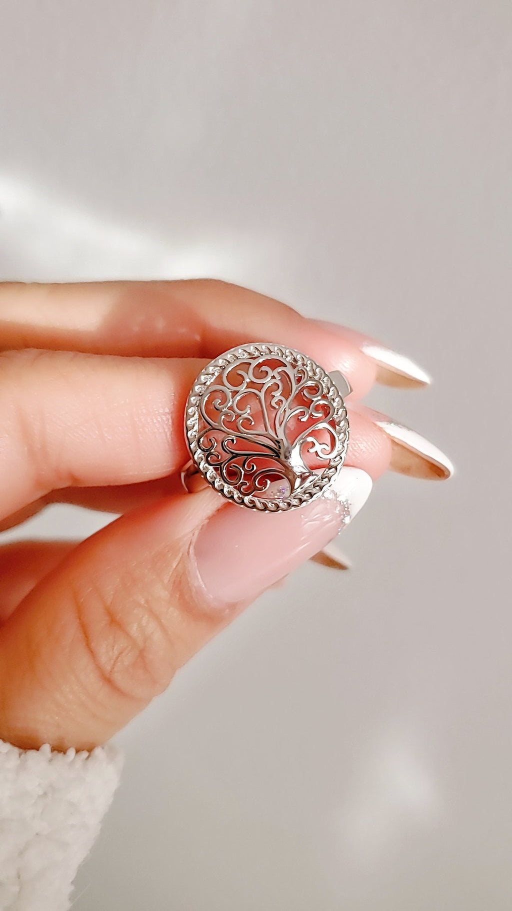 Tree of Life Ring – 925 Sterling Silver