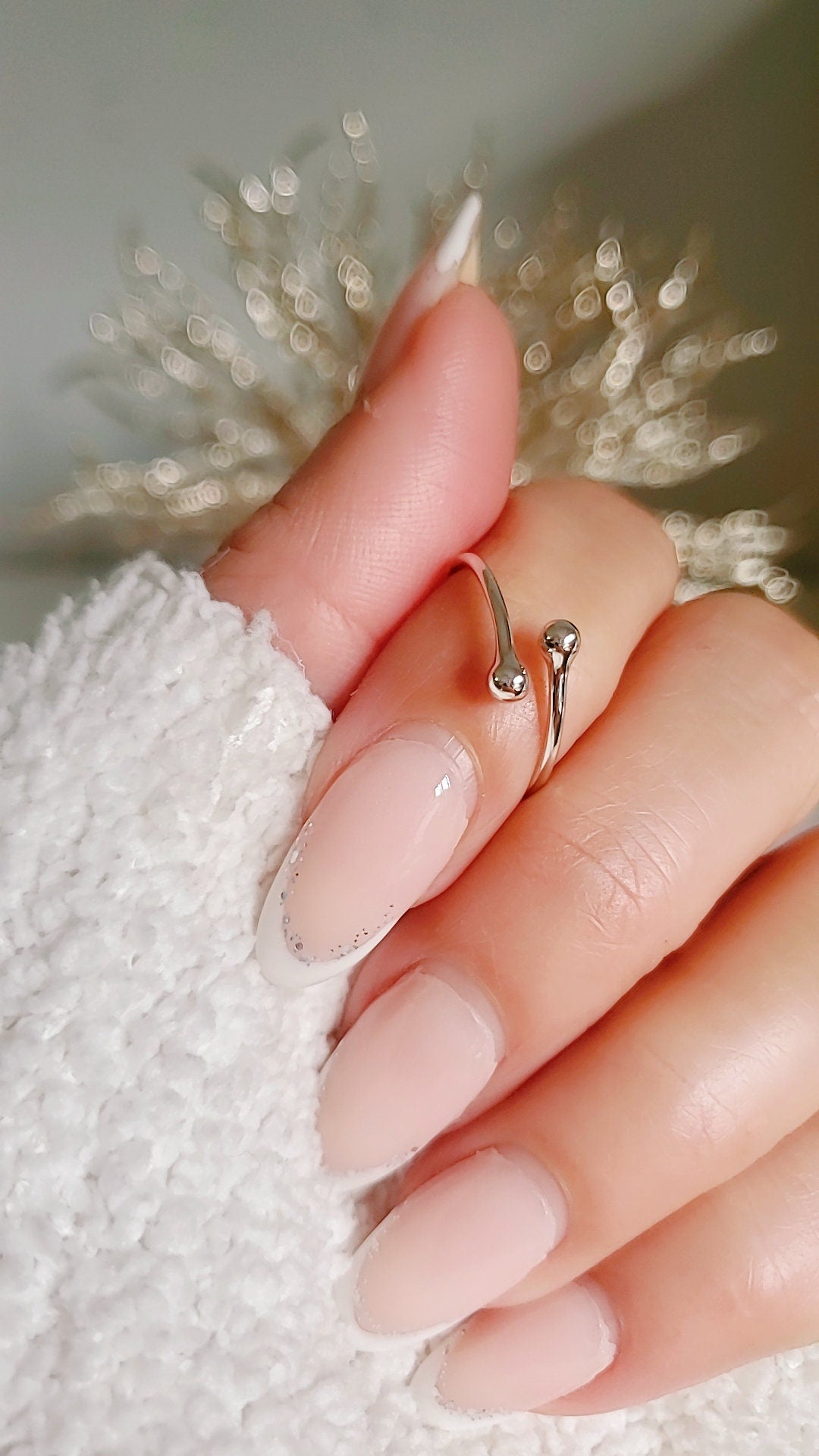 Dainty Ball Ring – 925 Sterling Silver