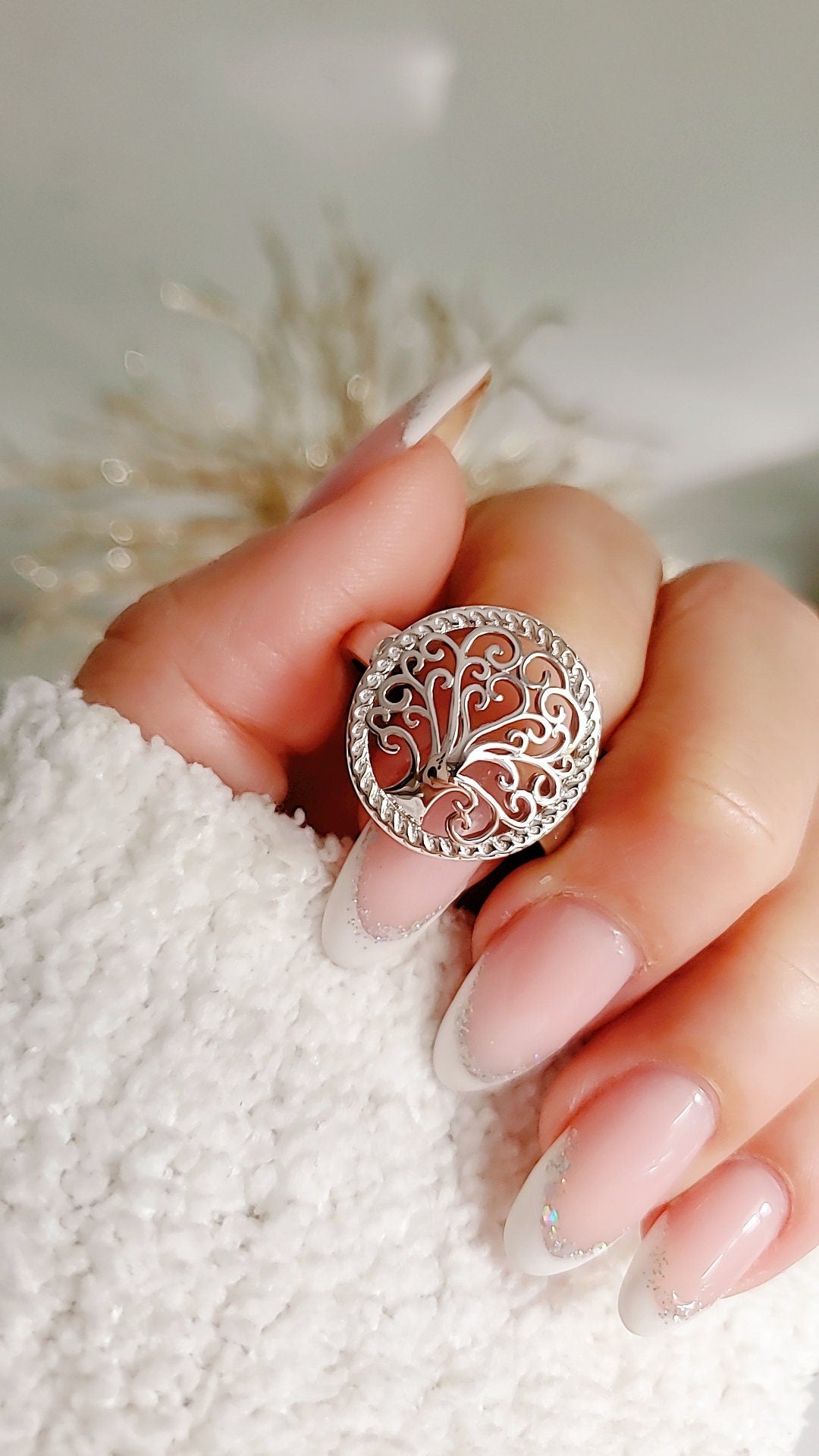 Tree of Life Ring – 925 Sterling Silver