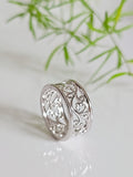 Vines Women's Ring – 925 Sterling Silver