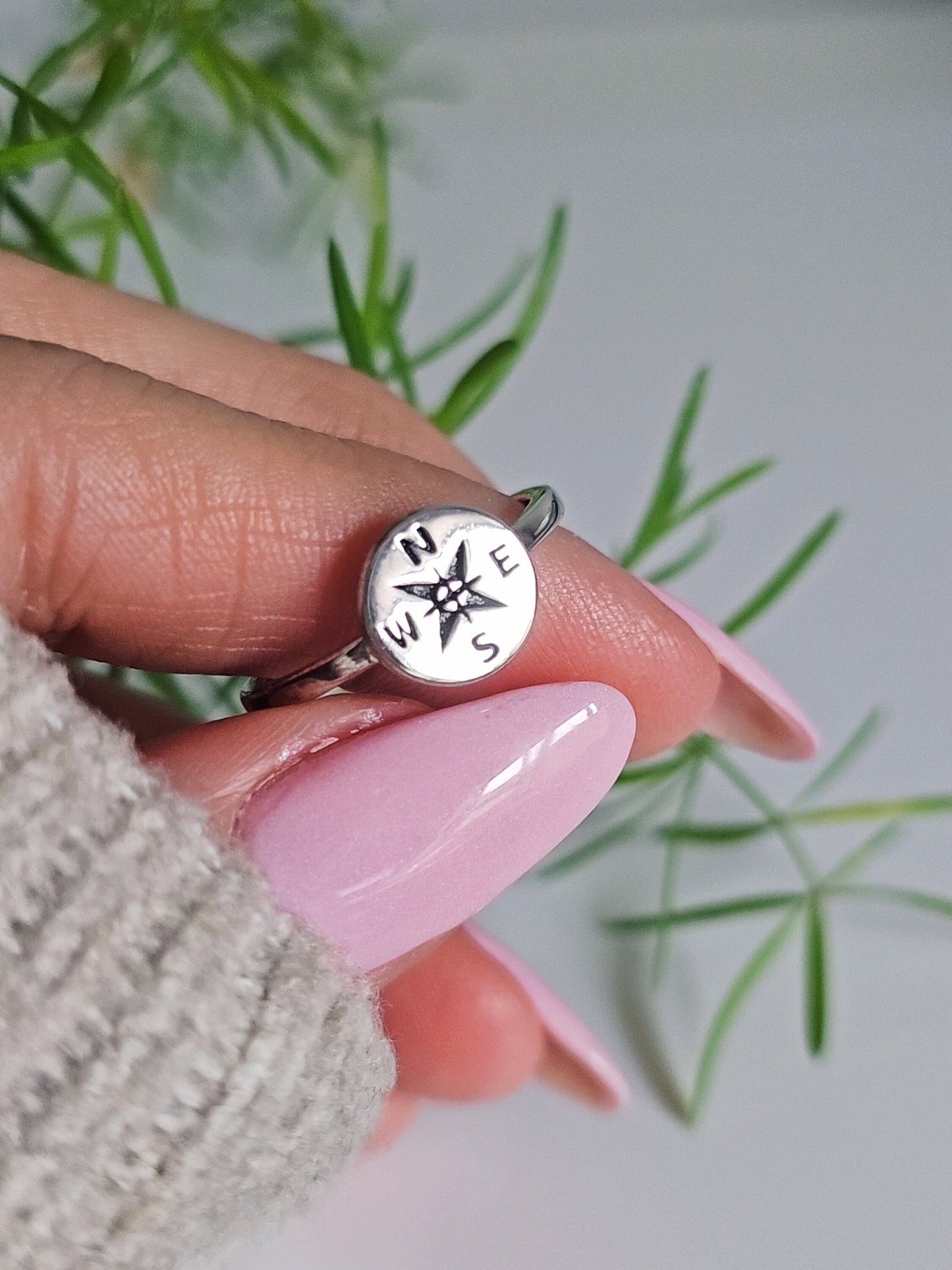 Nautical Ring Compass Ring