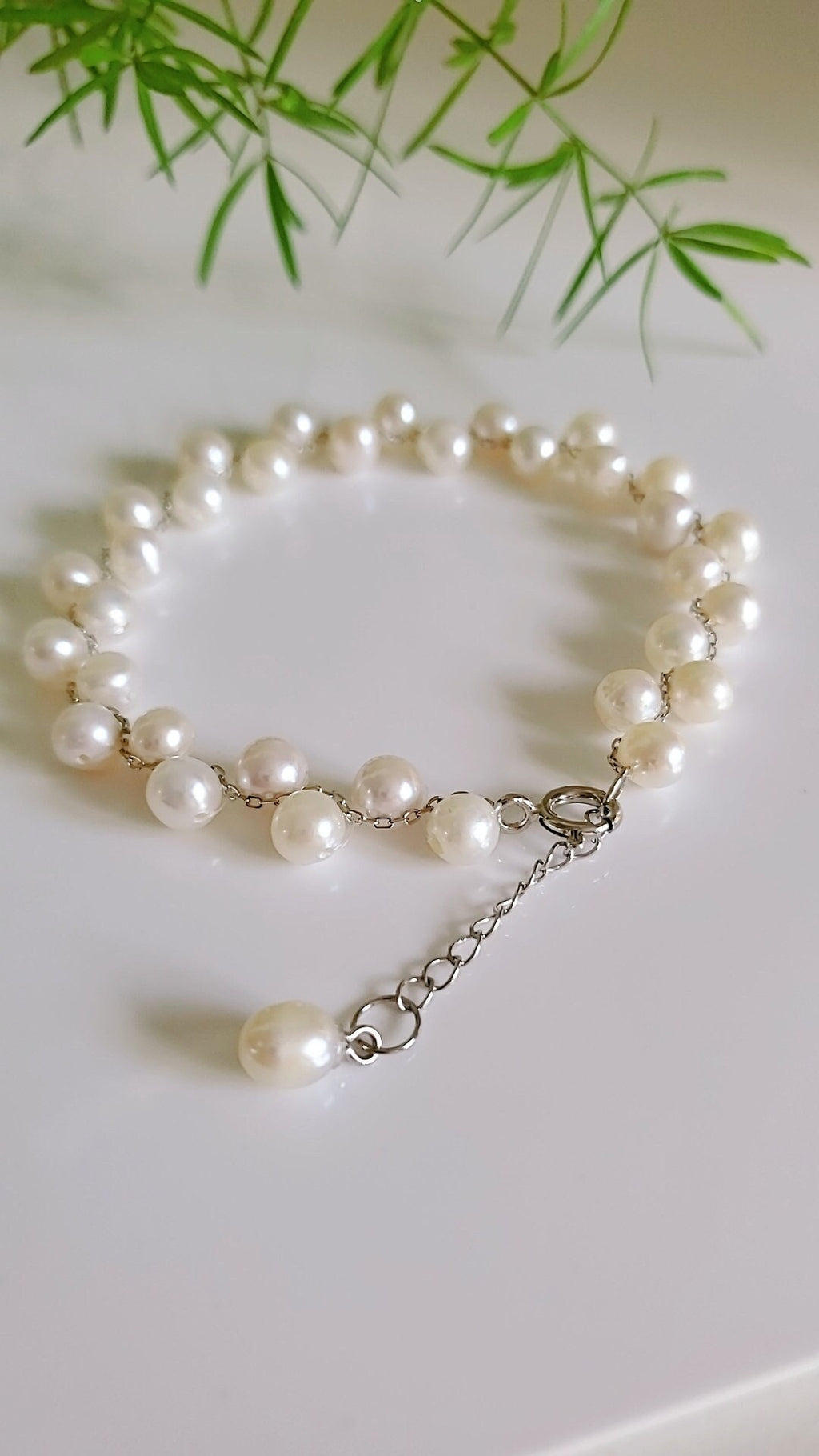 Fresh Water Pearl 925 Bracelet for Women