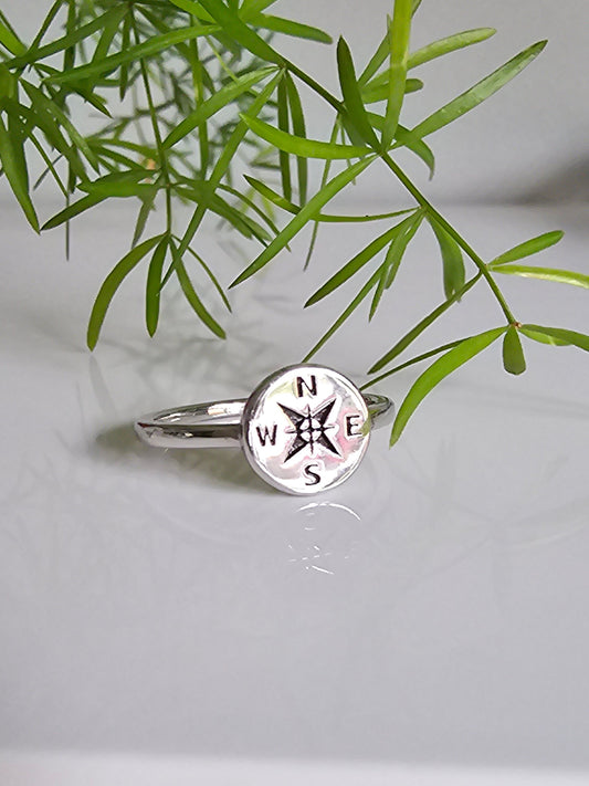 Nautical Ring Compass Ring